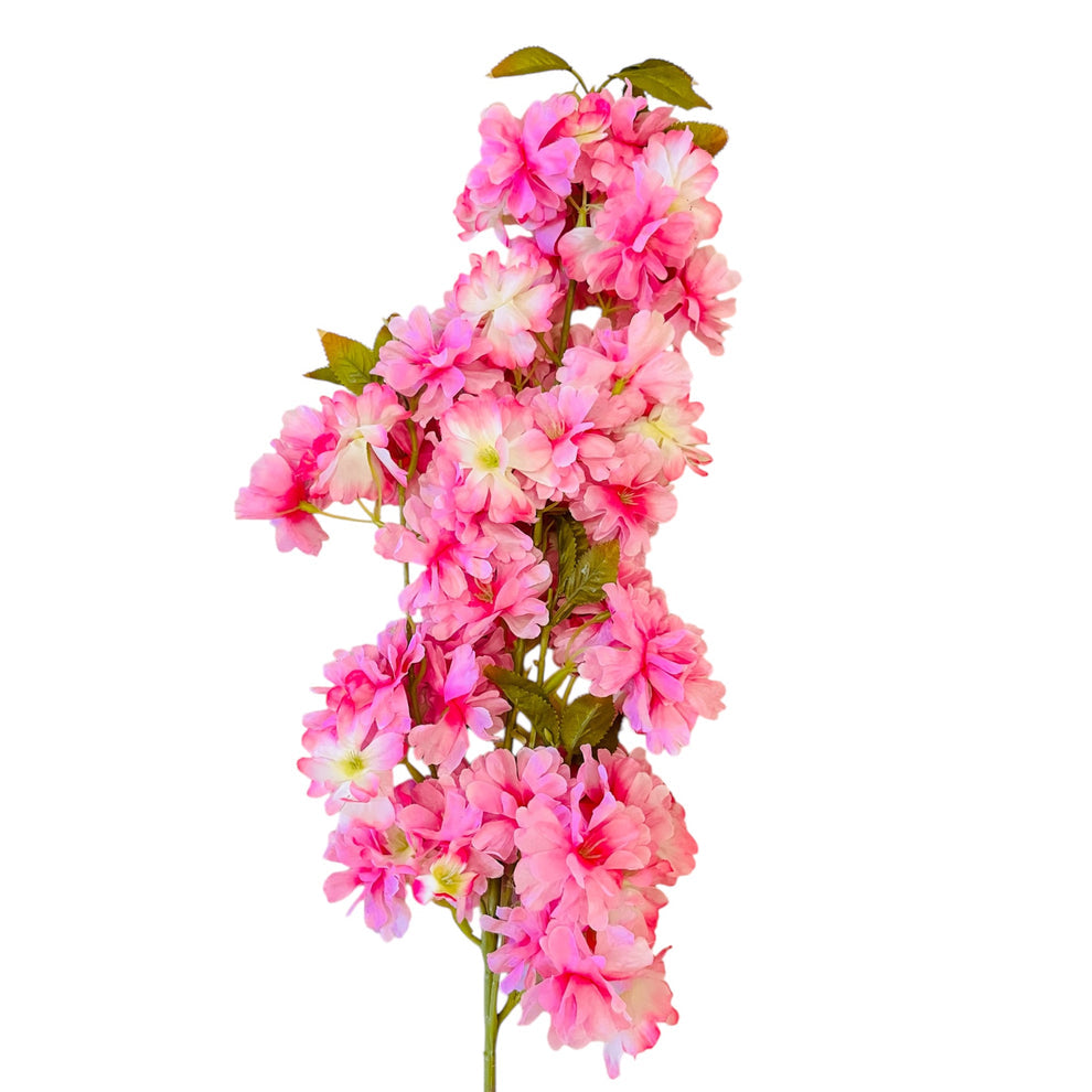 Pink and White Artificial Matthiola Flowers for Flower Vase- Stylish Home Decor