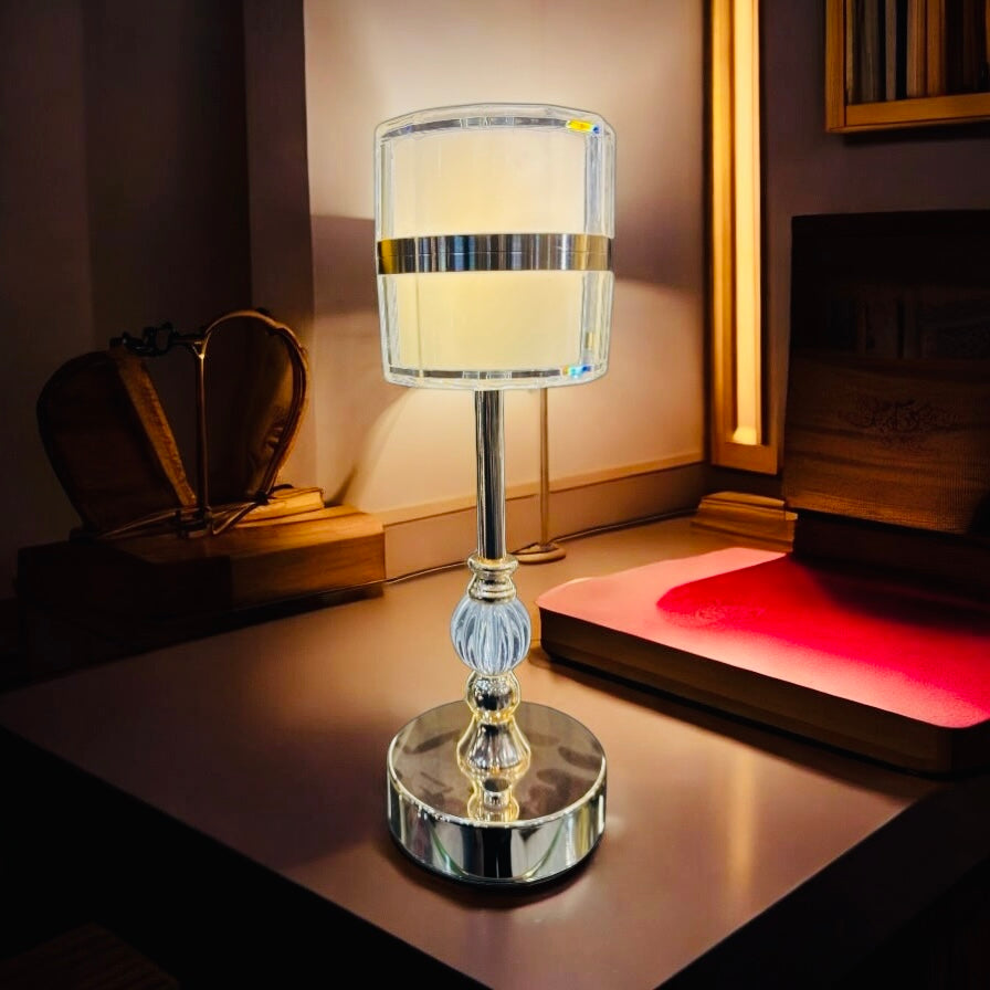 Elegant Potable Table Lamp with 3 Light modes