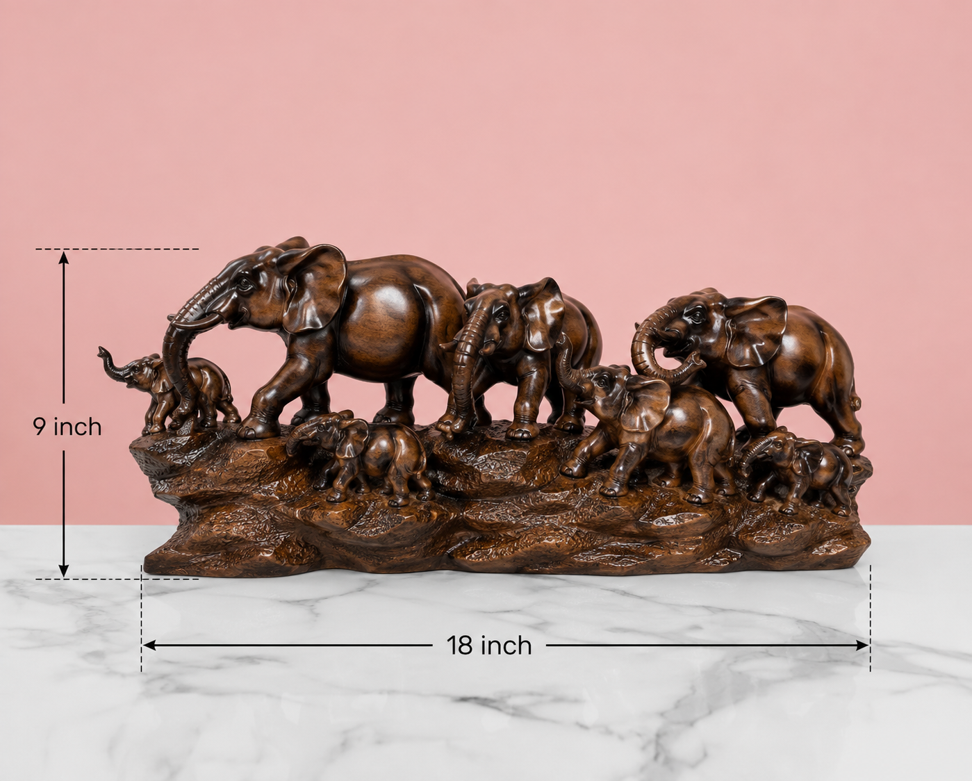 Luxury Golden Deer Showpiece Set of 3 with Crystal Balls – Elegant Reindeer Figurines for Home & Office Decor