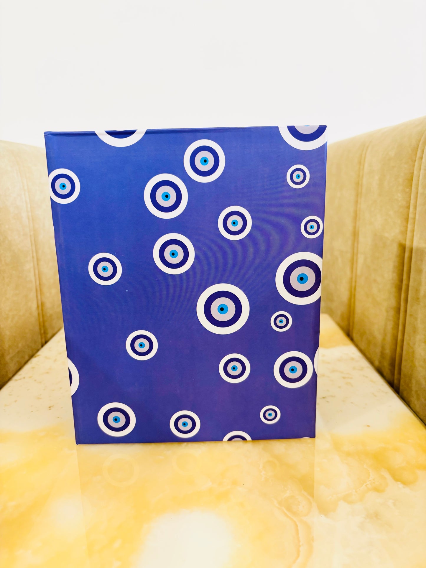 Golden Evil Eye Tree: Protection & Prosperity Ideal for Home Decor