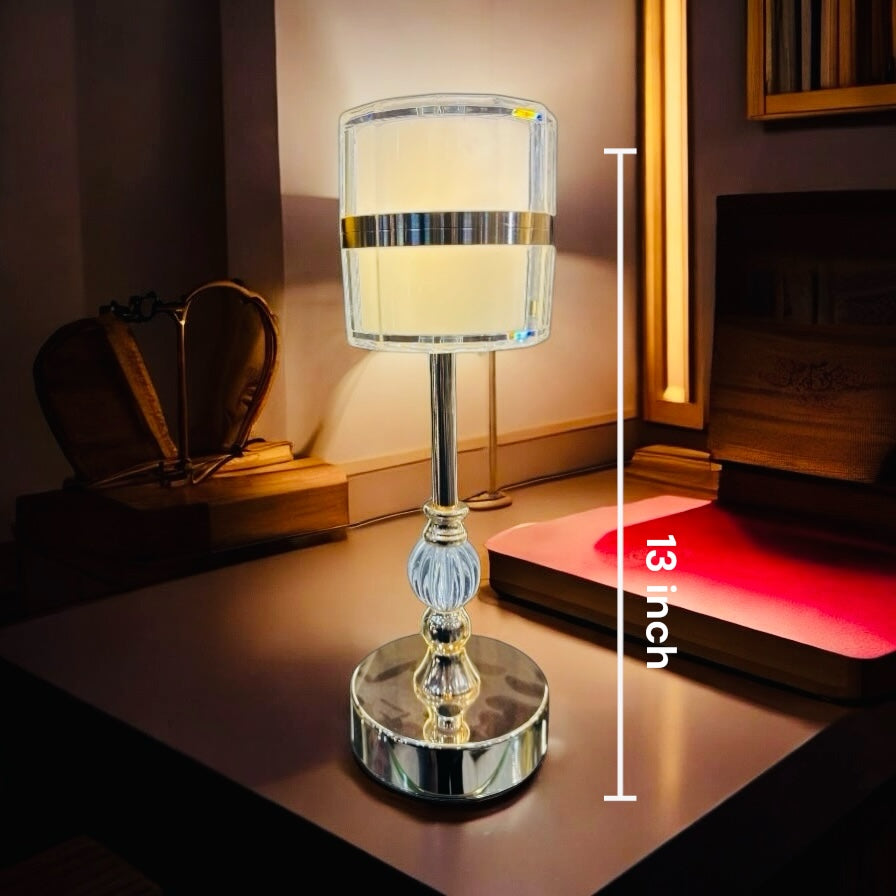 Elegant Potable Table Lamp with 3 Light modes