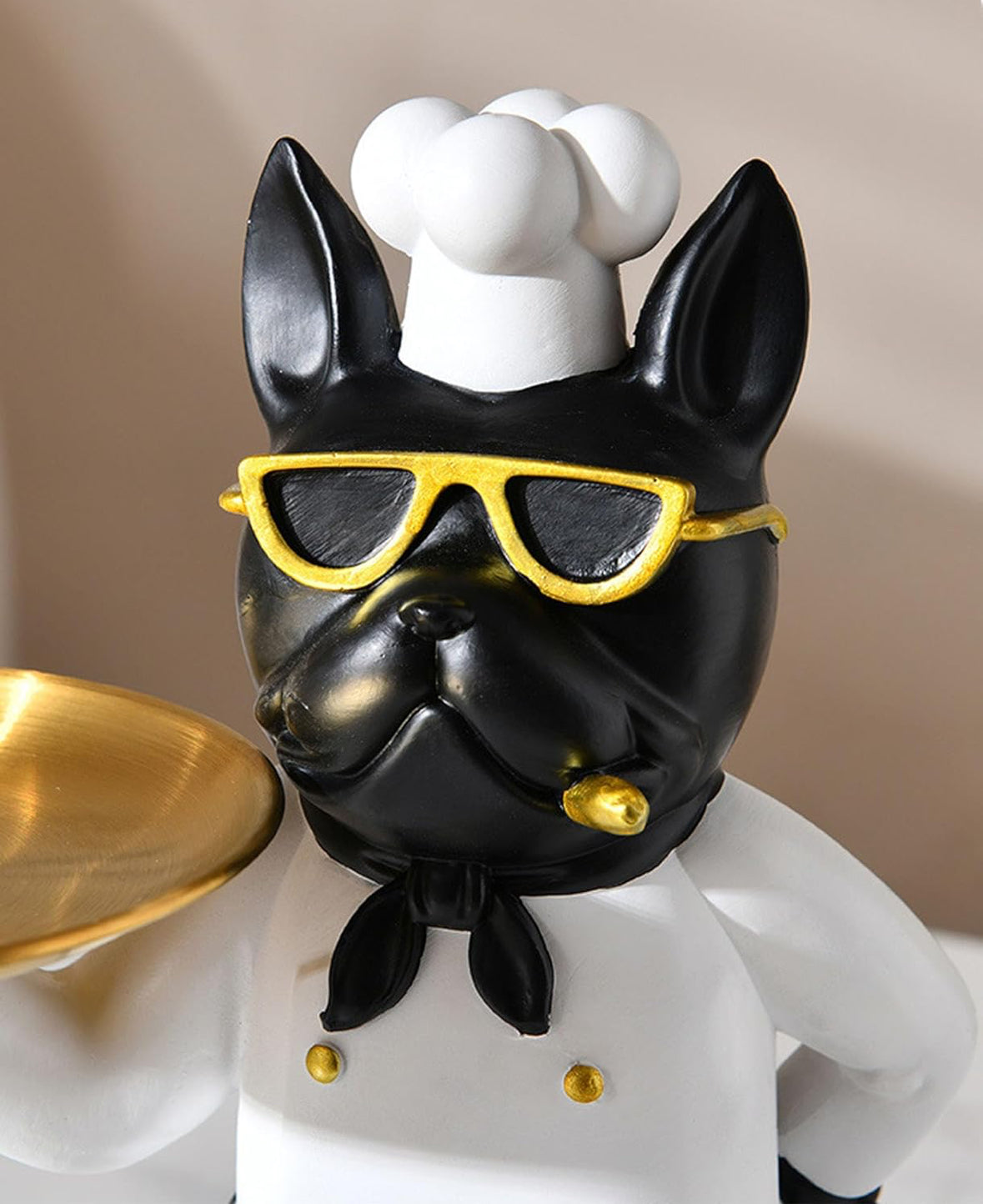 French Bulldog Statue Ideal for Modern Decor