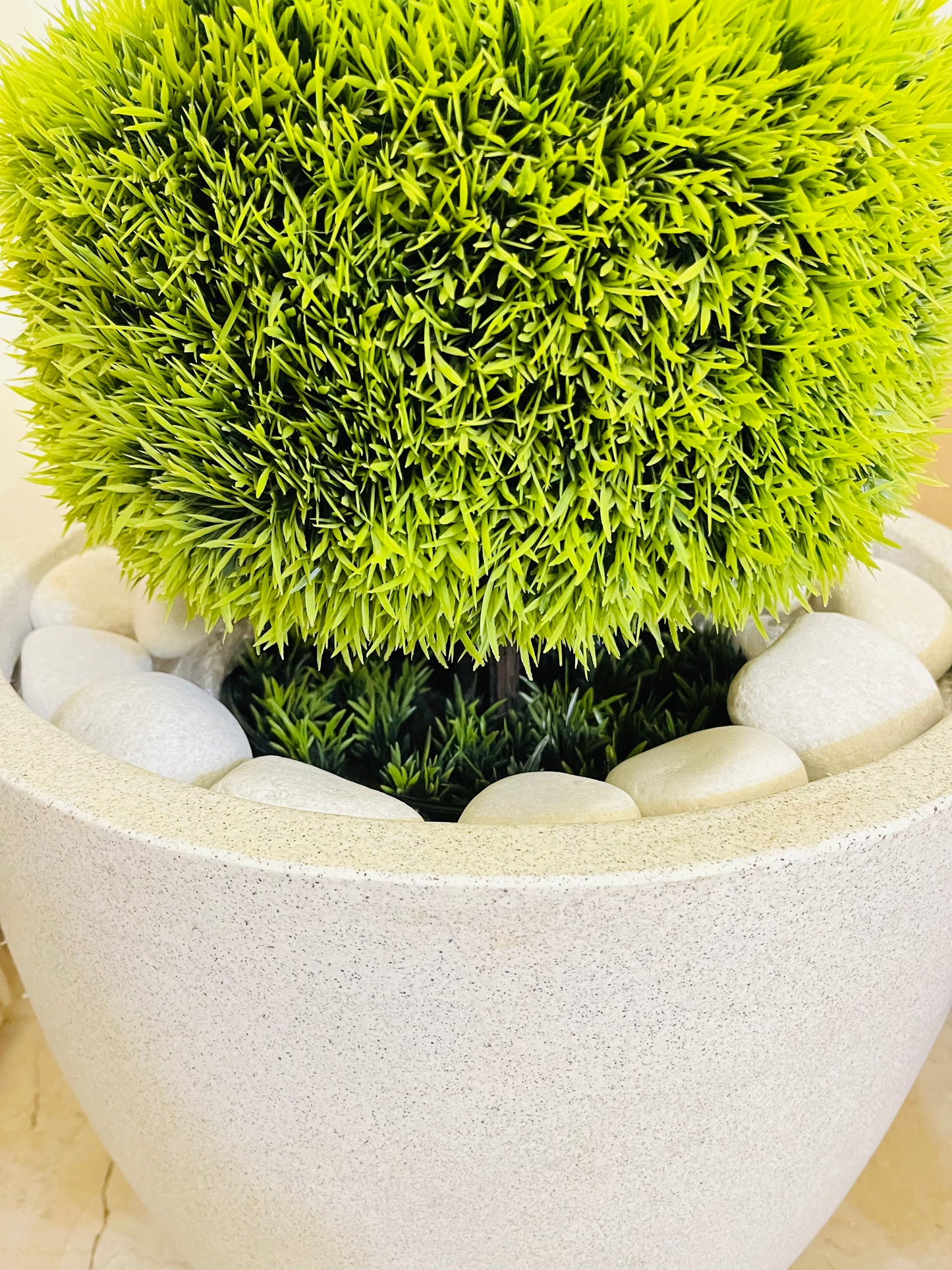 Artificial Cypress Topiary Ball Plant 4ft for Home and Office Decor