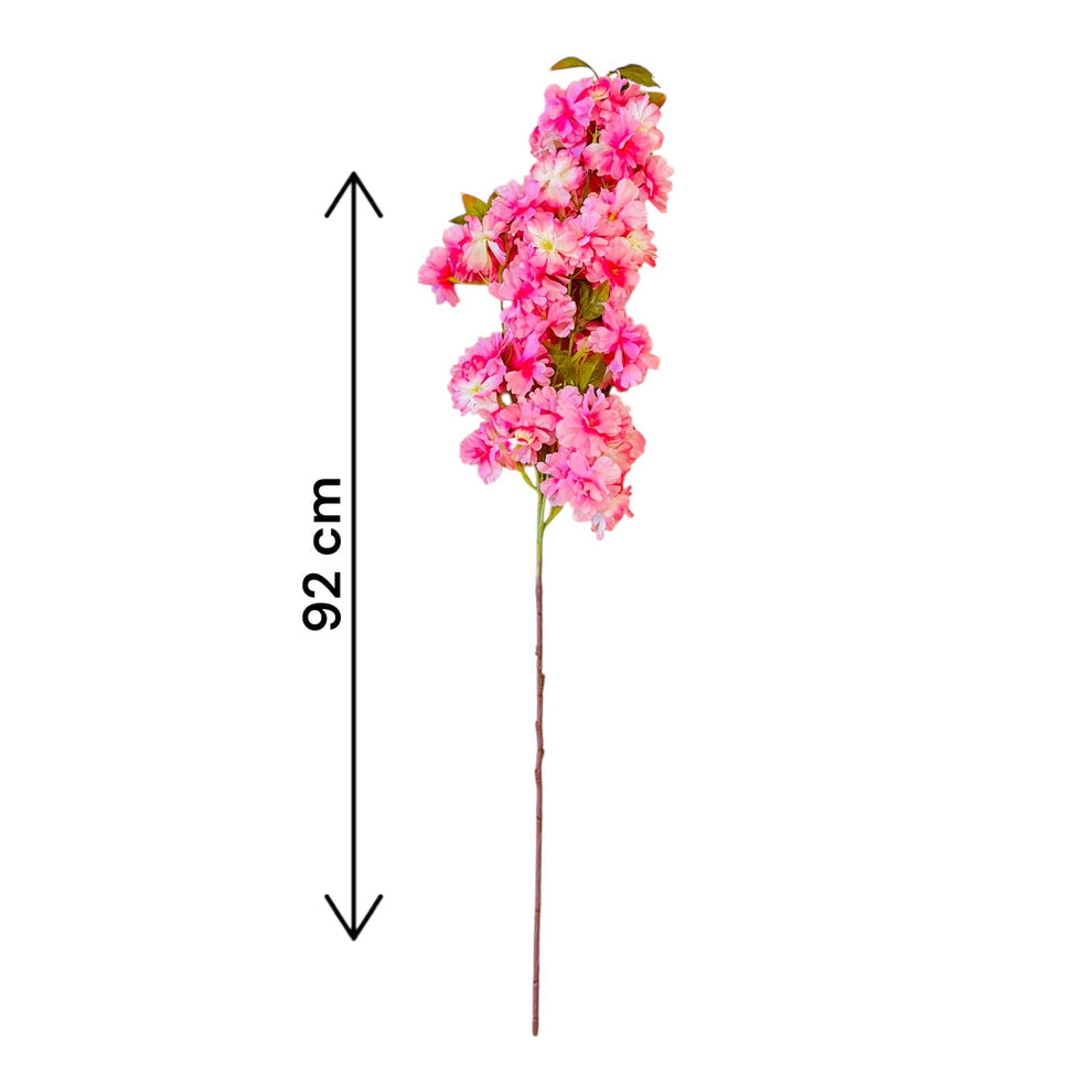 Pink and White Artificial Matthiola Flowers for Flower Vase- Stylish Home Decor