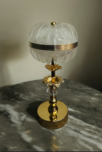 Crystal Table Lamp with 3 Light Modes