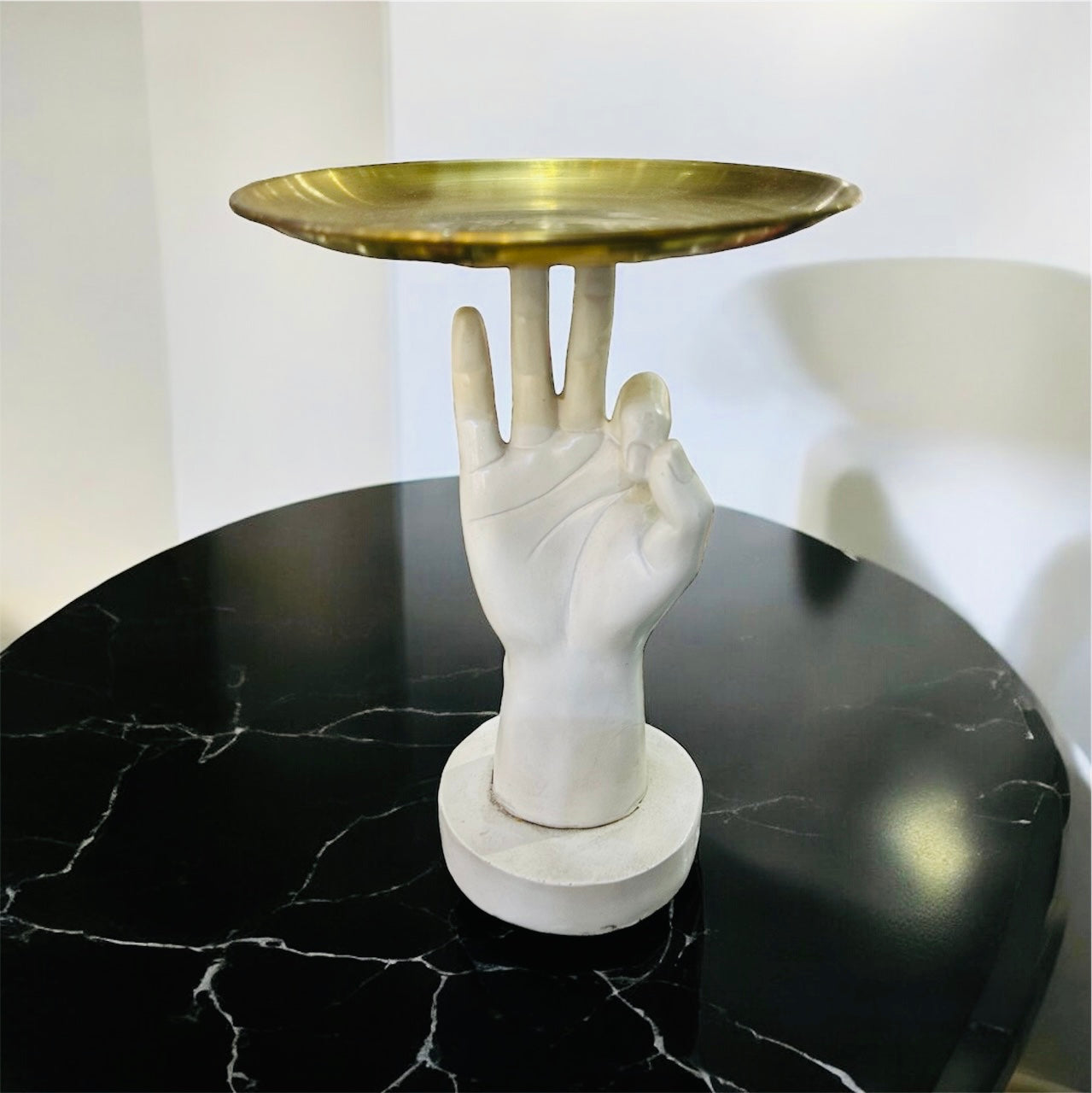 Hand Tray for Table Decor and Home Decor