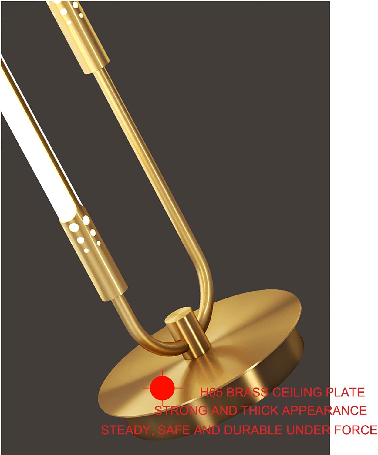12W Three-Tone Table Lamp Nordic Light Luxury Copper Table Lamp Bedroom Bedside Lamp