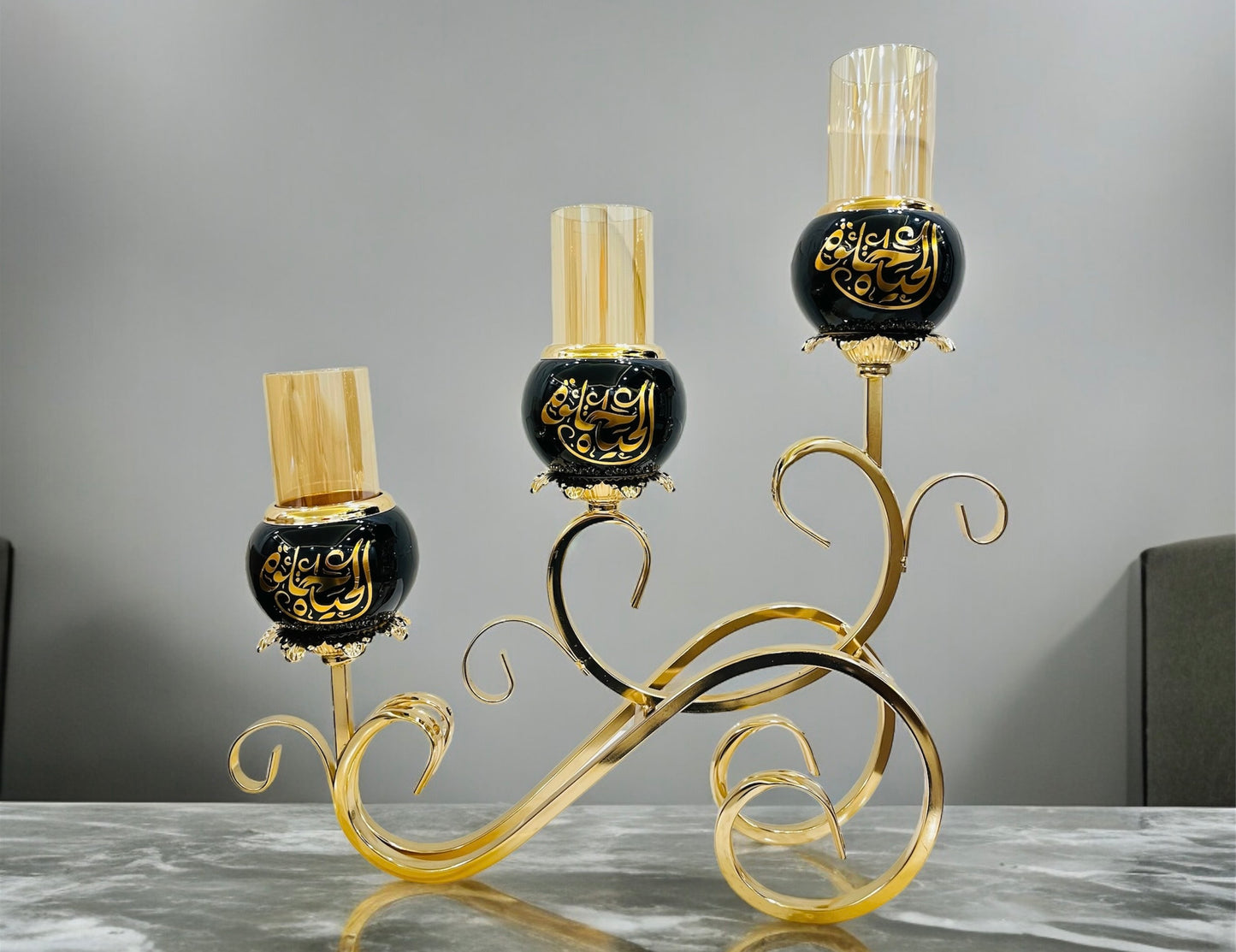Noble Guardian Candle Holder Stand
