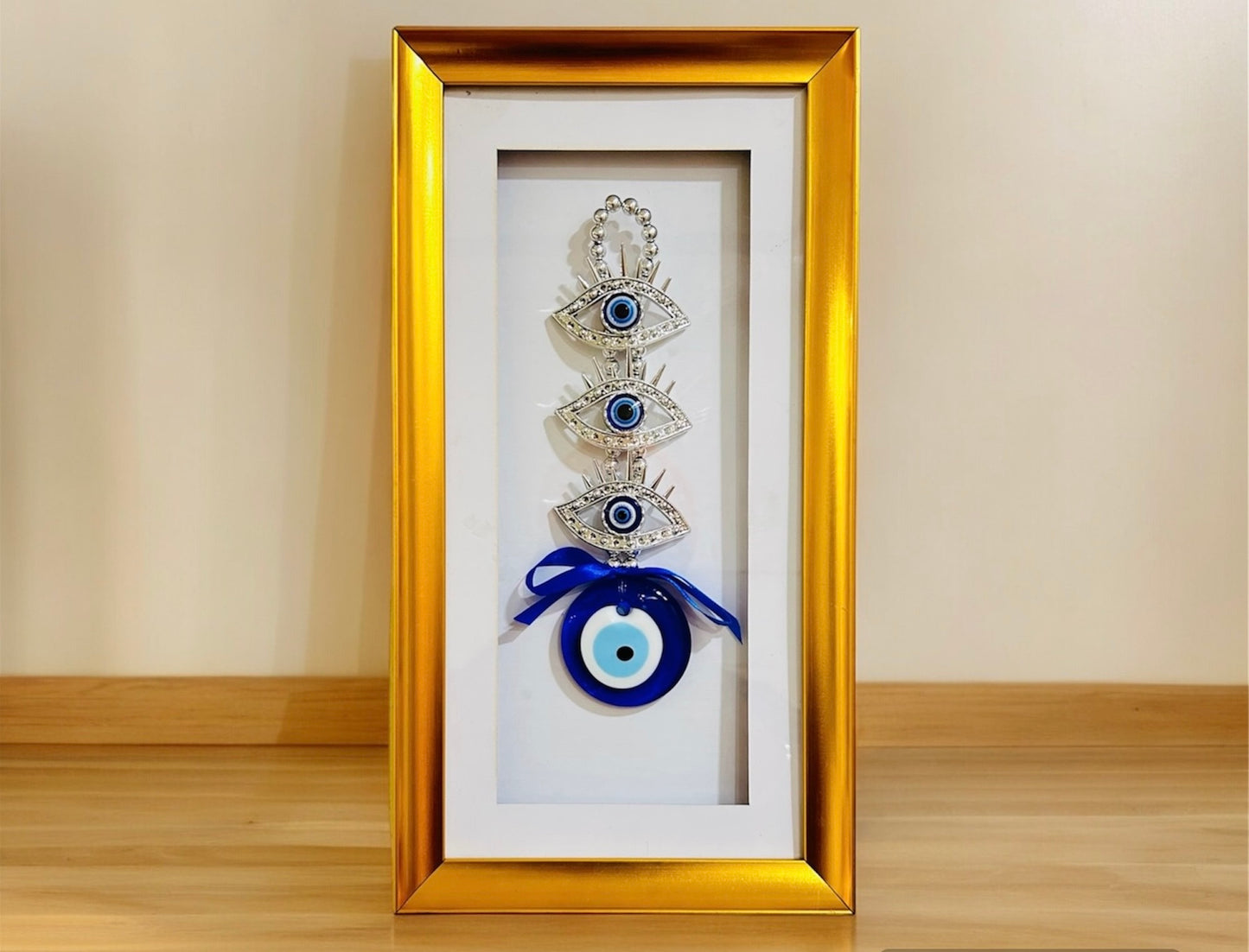 Evil Eye Shadow Boxes for Good Luck, Gift & Decorative Showpiece, Home Decor