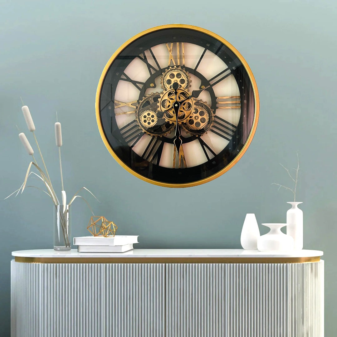 moving gear wall clock Wall Clocks @upto 50% off – Feel Rich Decor