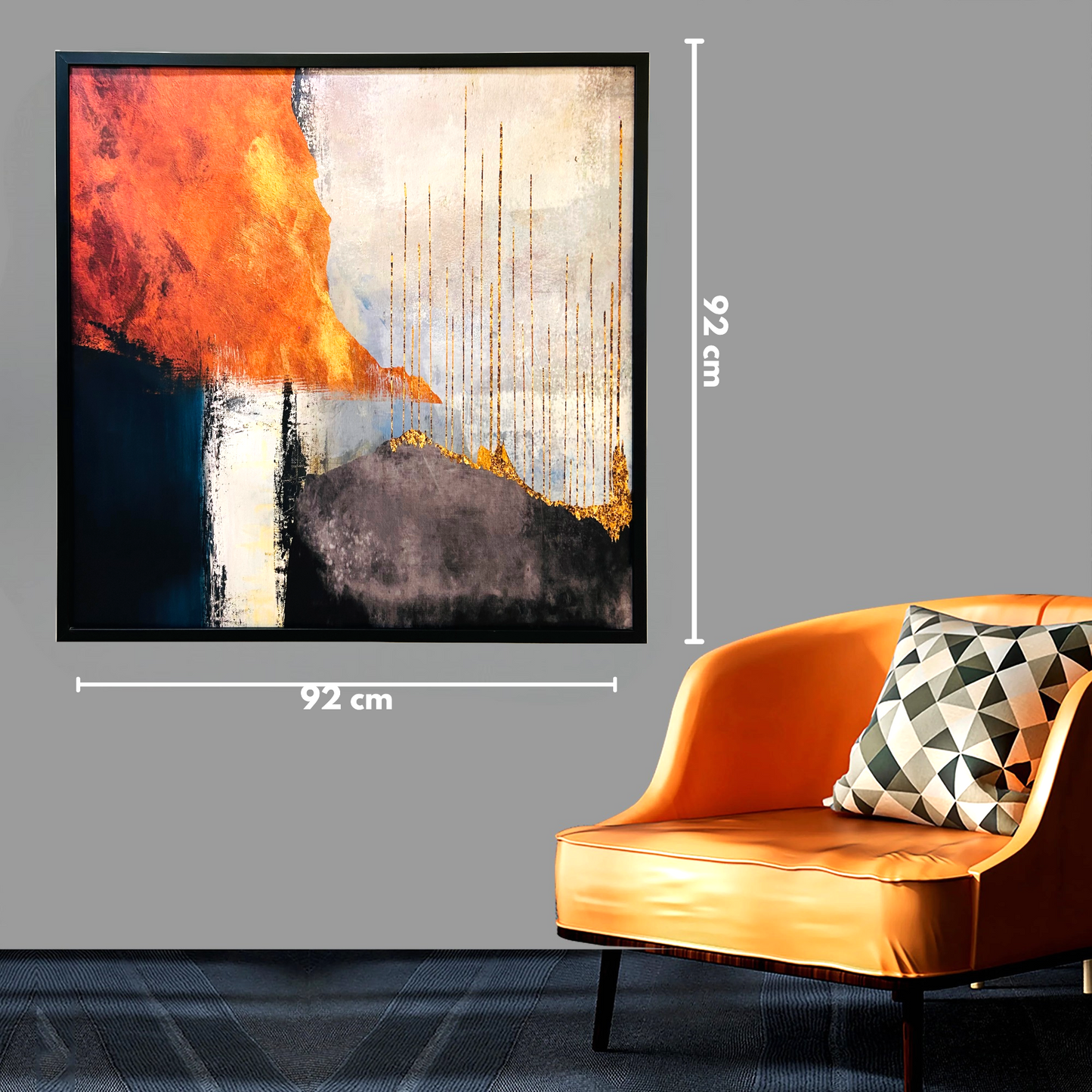 Modern art abstract canvas painting