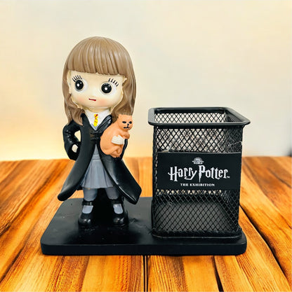 Hermione Granger Resin and Metal Pen Stand- Desk Organizer