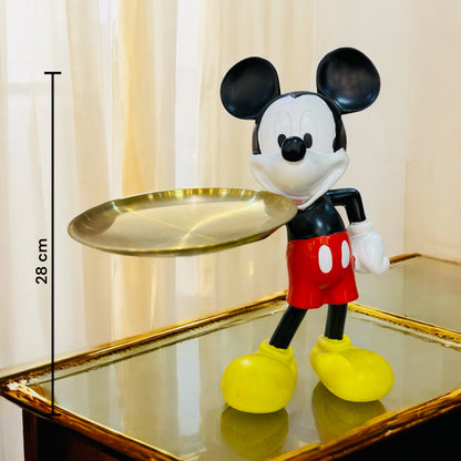 Mickey Mouse Tray Showpiece For  Home Decor