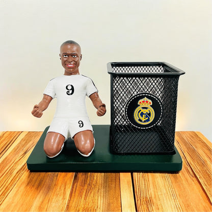 M Bappe Resin and Metal Pen Stand- Desk Organizer