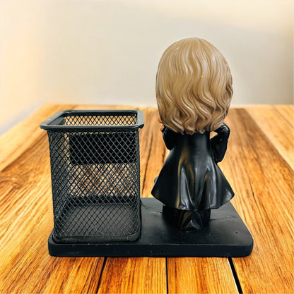 Hermione Granger Resin and Metal Pen Stand- Desk Organizer