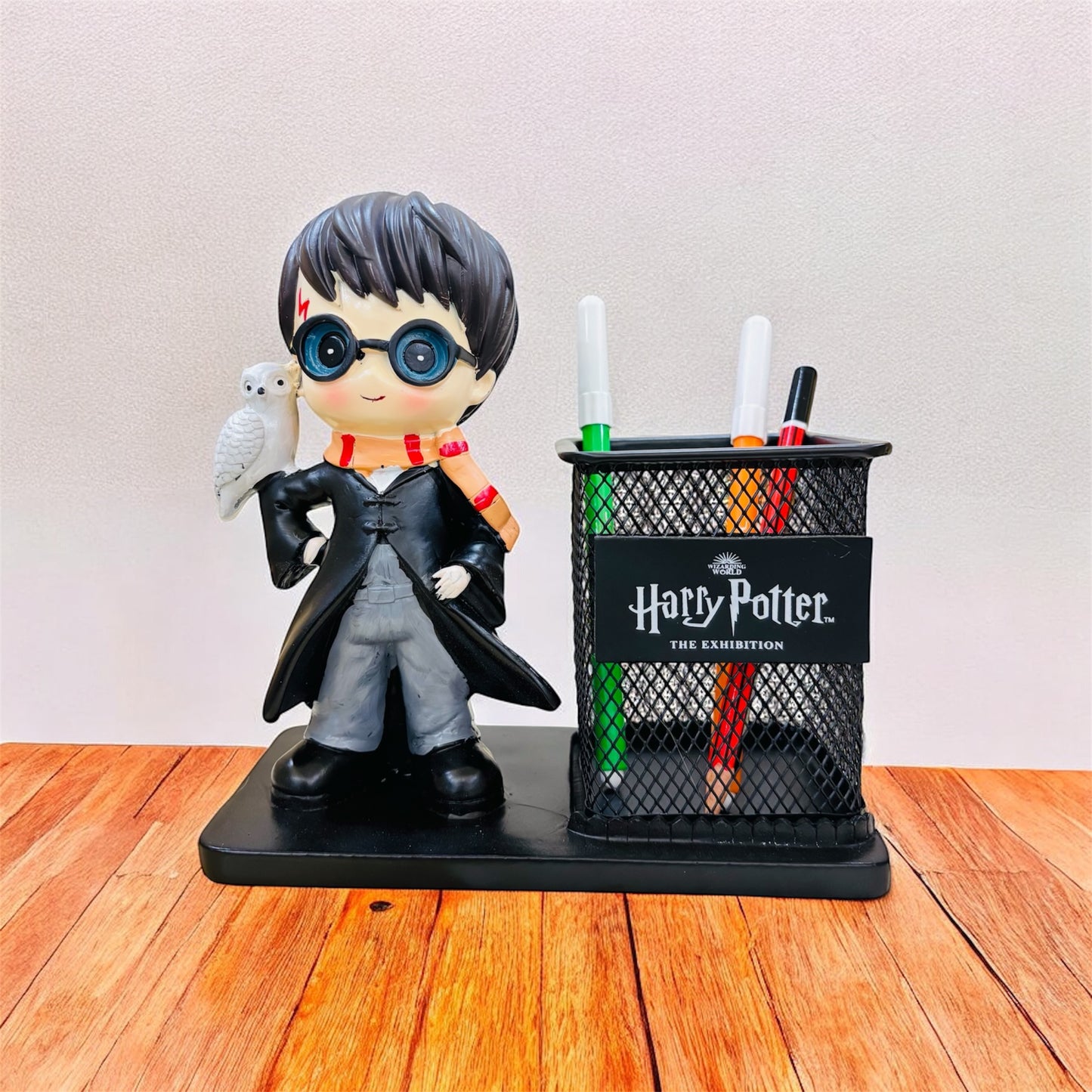 Harry Potter Desk Organizer & Pen Stand with Hedwig Figurine