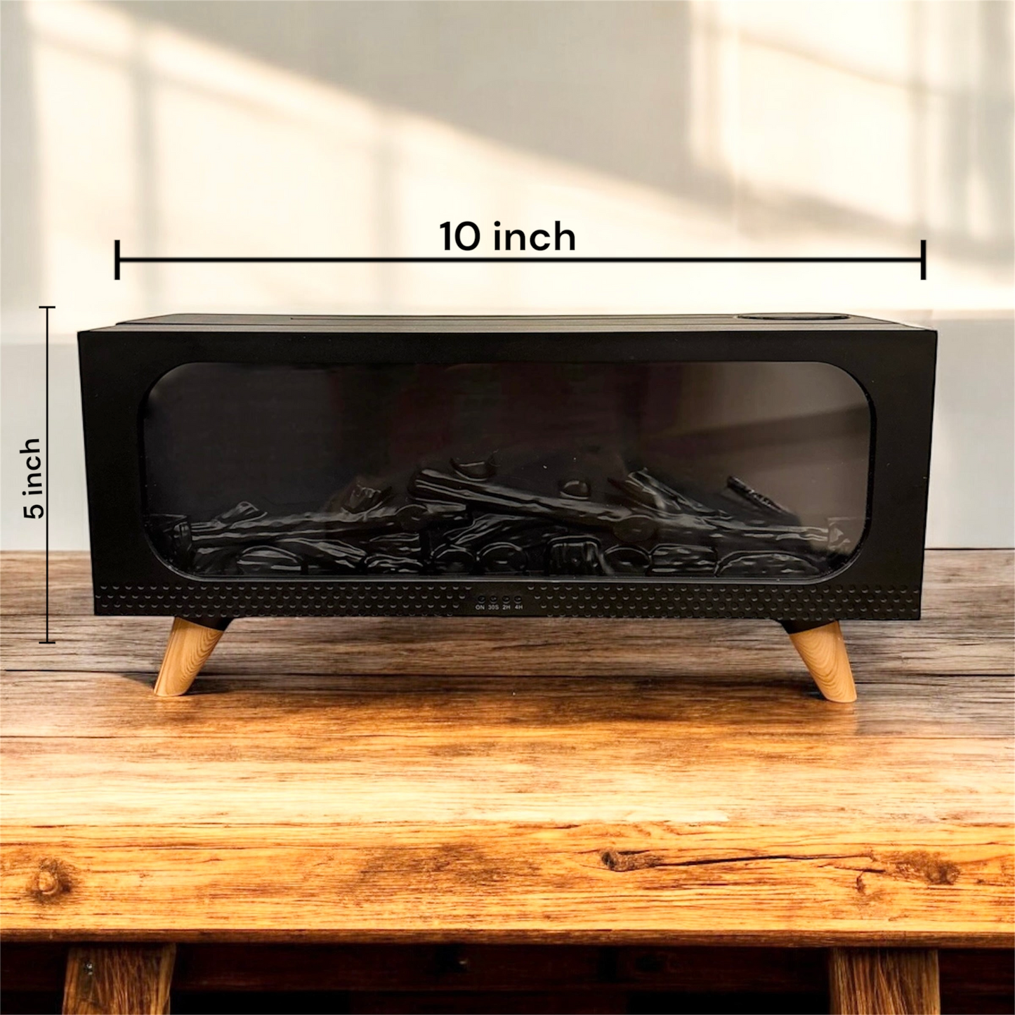 Fire Lamp with Diffuser for Table Decor and Home Decor