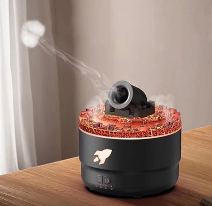 Cannon Mist Aroma Diffuser & Ultrasonic Humidifier with Ambient Light
