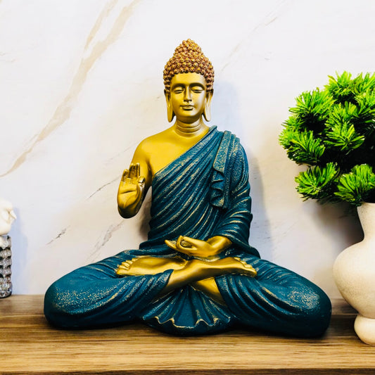 Elegant Meditating Buddha Statue for Home Decor