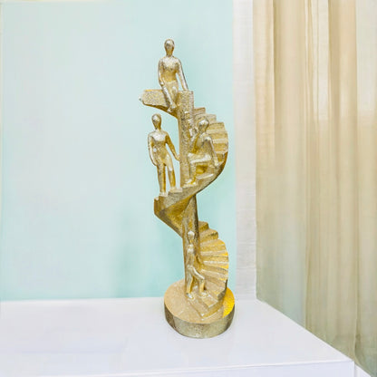 Symbol of Progress: Spiral Staircase Showpiece Ideal for Home Decor