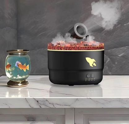 Cannon Mist Aroma Diffuser & Ultrasonic Humidifier with Ambient Light