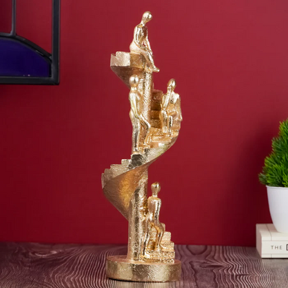 Symbol of Progress: Spiral Staircase Showpiece Ideal for Home Decor