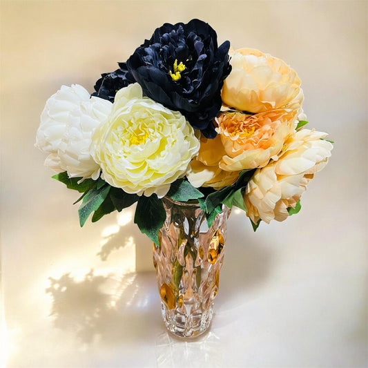 Artificial Soft Peony Flower Stem 21 Inch For Home and Office Decor