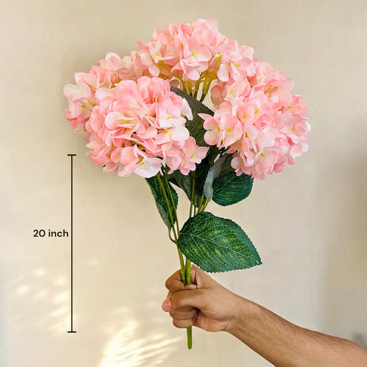 Artificial Hydrangea Flower Stem