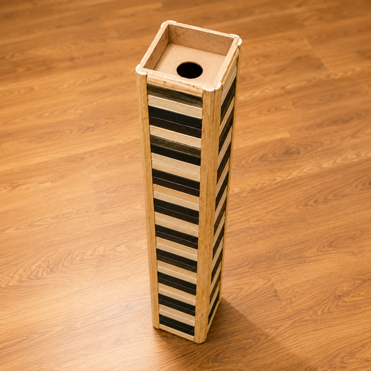 Premium Natural Bamboo Floor Vase – 29 Inch Tall Decorative Vase for Living Room & Home Decor