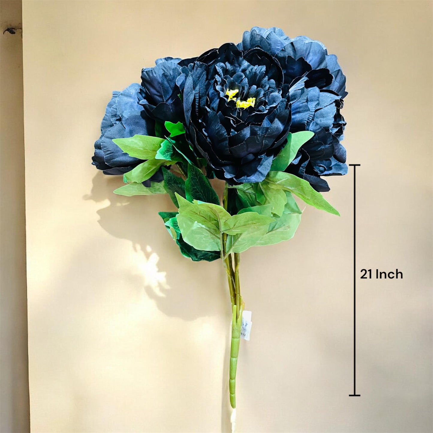 Artificial Soft Peony Flower Stem 21 Inch For Home and Office Decor