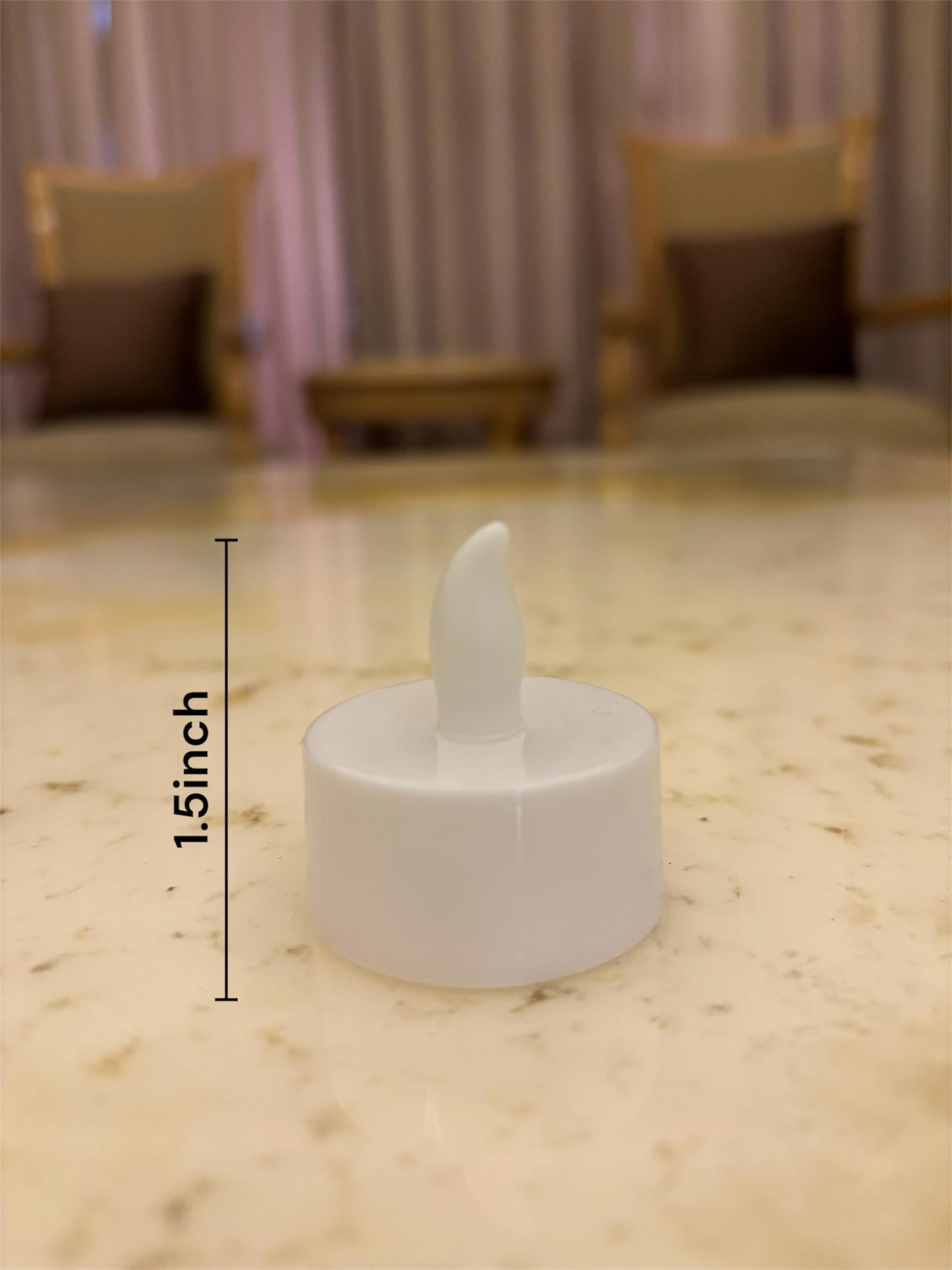 Led Tea Light Candles for Event Decor and Home Decor (Pack of 24)