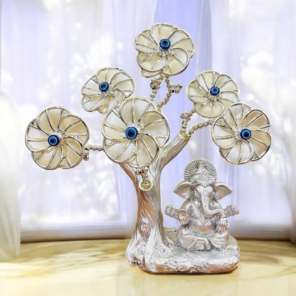 Ganesh Ji Evil Eye Tree for Table Decor and Home Decor