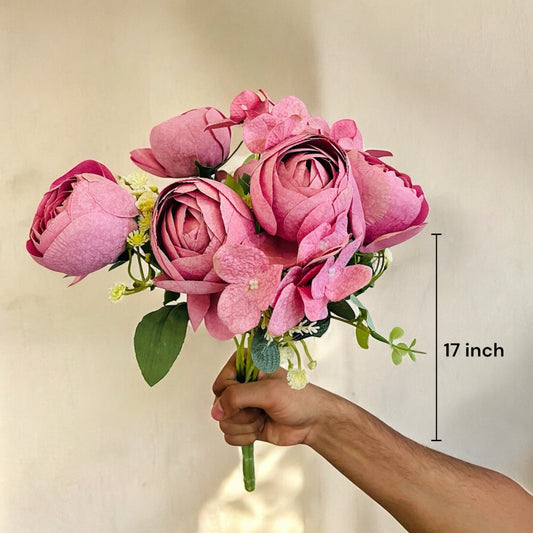 Artificial Peonies Rose Flower Stem